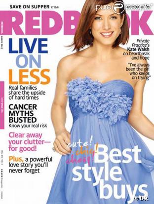 Kate Walsh en couverture de  Redbook 