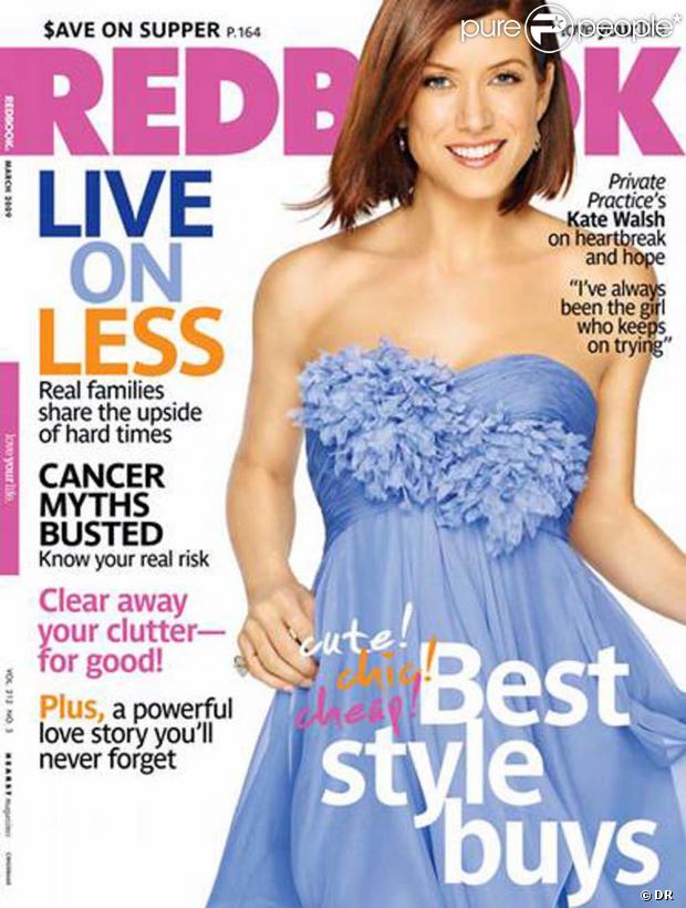 Kate Walsh en couverture de  Redbook 