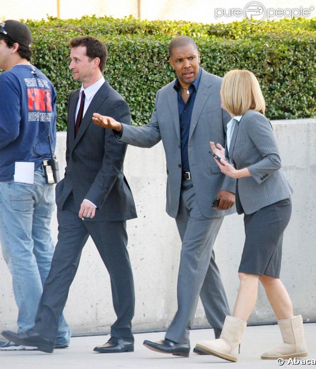 Eriq La Salle et Noah Wyle se retrouvent sur le tournage des dernières scènes d'Urgences... avec Sherry Stringfield 