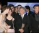 Dustin Hoffman à la fin de la cérémonie des Césars, avec les autres gagnants 