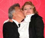 Dustin Hoffman et Emma Thompson, très complices  pour les Césars 2009 !<br />