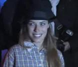 Emma Daumas au défilé Fatima Lopez