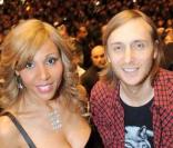 David et Cathy Guetta, un couple trop glam qui a mis le feu hier soir au Virgin Megastore de Paris