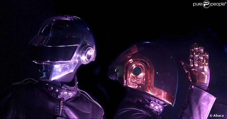 Daft Punk au festival Oxegen Music en Irlande, en juillet 2007