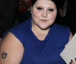 Beth Ditto au défilé de Karl Lagerfeld