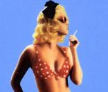 La jolie Elizabeth Berkley, dans une scène de 