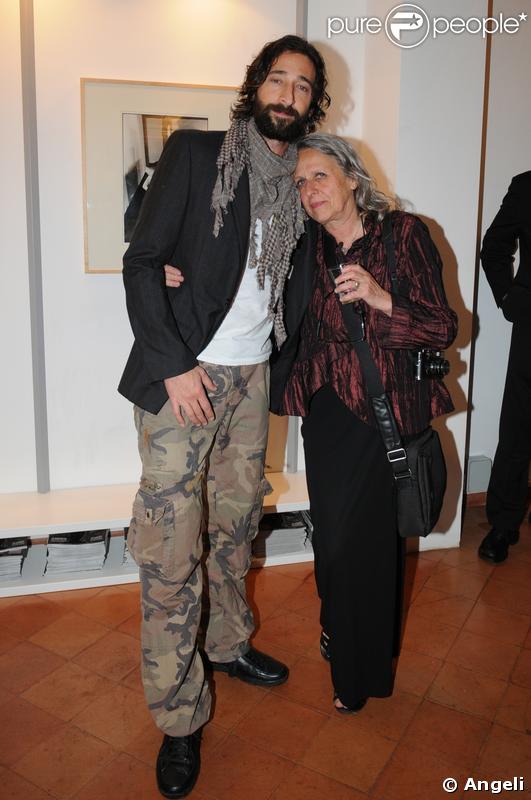 Adrien Brody et sa mète Sylvia Plachy 