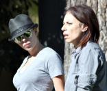 Scarlett Johannson et sa mère Melanie Sloan 