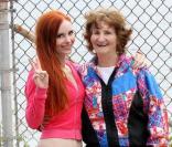 Phoebe Price et sa mère 