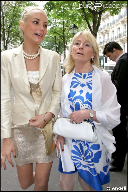 Elodie Gossuin et sa mère 