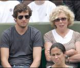 Guillaume Canet et sa mère 
