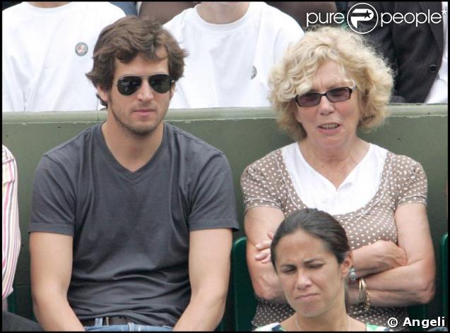 Guillaume Canet et sa mère 