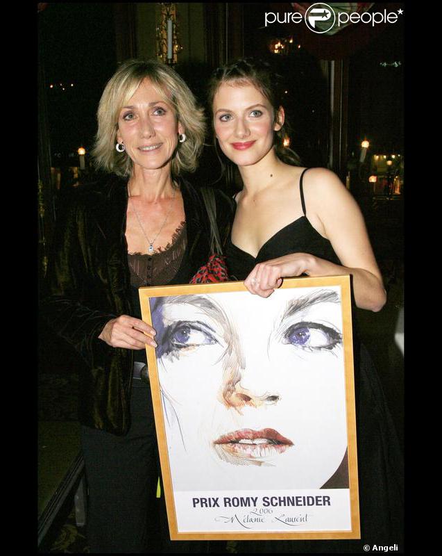Melanie Laurent et sa mère 