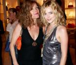 Roxane Mesquida et sa mère 