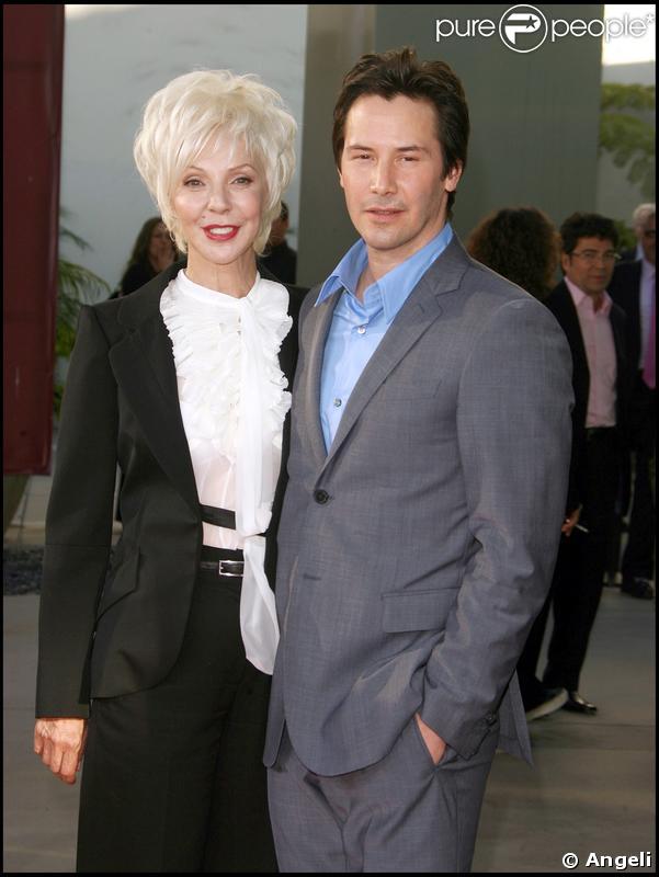 Keanu Reeves et sa mère 
