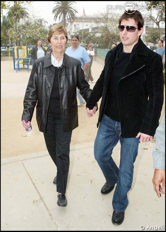 Tom Cruise et sa mère Mary-Lee Mapother 