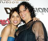 Rosario Dawson et sa mère 