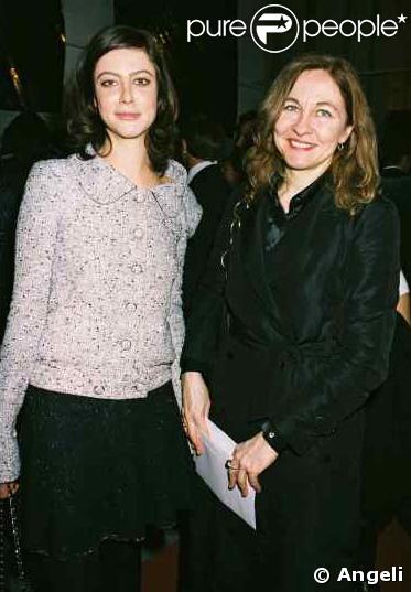 Anna Mouglalis et sa mère 