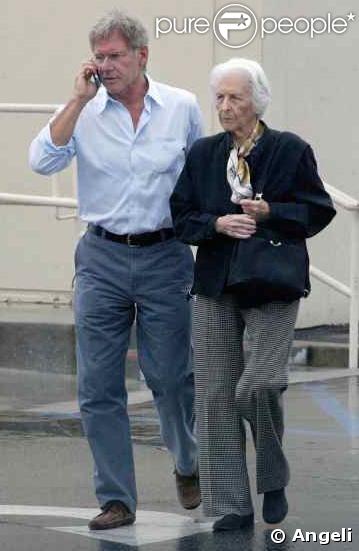 Harrison Ford et sa mère 