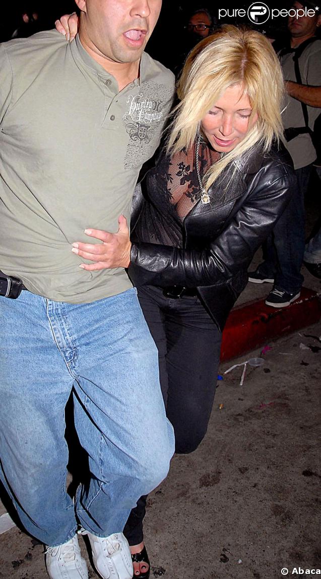 Pamela Bach, l'ex-femme David Hasselhoff a dû mal à rentrer de soirée en 2007 