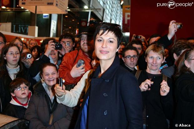Hélène Médigue au Salon du Livre le 14 mars 2009