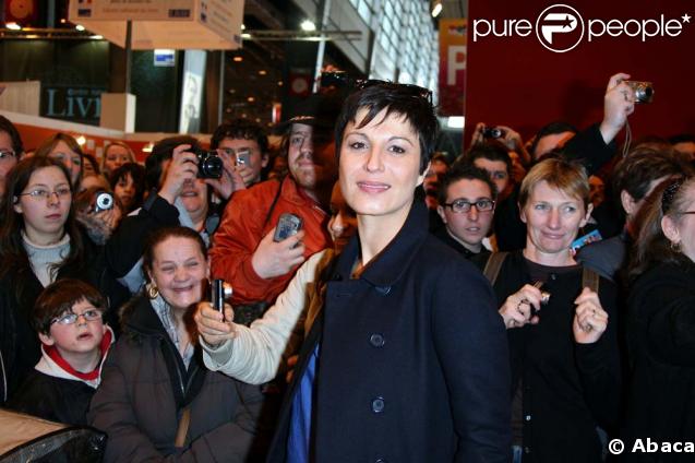 Hélène Médigue au Salon du Livre le 14 mars 2009