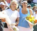 Gabriela Sabatini et Martina Navratilova ont prouvé qu'elles étaient toujours au top lors d'un match de charité