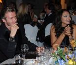 David Beckham, lors d'un dîner caritatif pour la lutte contre le cancer, à Milan, le 16 mars 2009 !