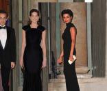 Carla Bruni et Rachida Dati, deux robes sublimes pour deux étoiles...<br />