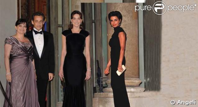 Carla Bruni et Rachida Dati, deux robes sublimes pour deux étoiles... 
