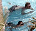 Boris Becker et sa future femme Lilly