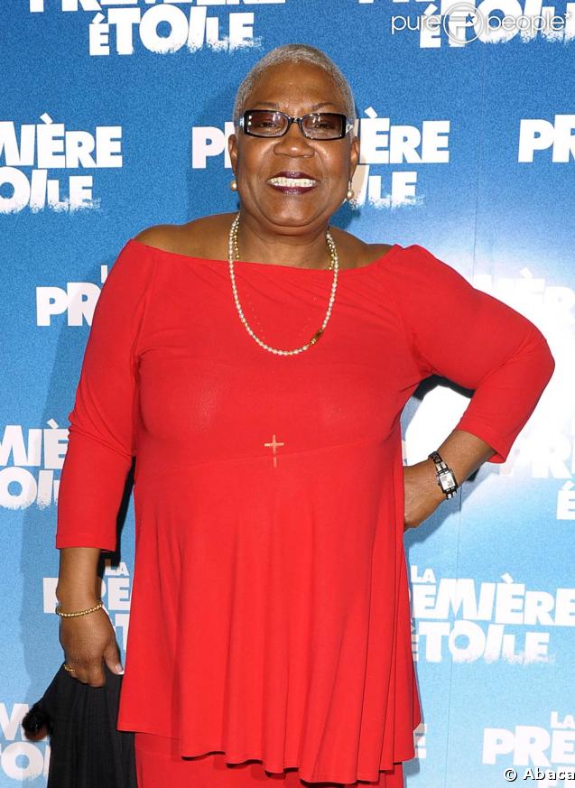 Firmine Richard, à l'avant-première de 