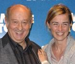 Michel Jonasz et Anne Consigny, à l'avant-première de 