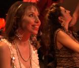 Sur le tournage du clip des  Affranchis , d'Alexis HK : Liz Cherhal 