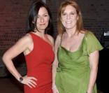 Sarah Ferguson et Davina McCall, le 26 mars 2009 lors de la soirée  Concord Media Magnate Awards 