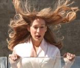 Sarah Jessica Parker prend des risques sur le tournage de Did you hear about the Morgans à New York le 24 mars 2009 