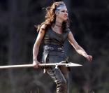 Olga Kurylenko, sur le tournage de Centurion, le 22 mars 2009 !