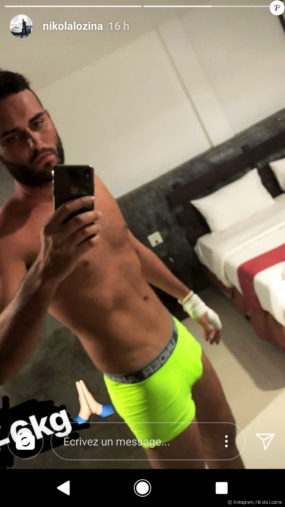 Nikola Lozina dévoile son impressionnante perte de poids, Instagram, 29 mars 2018