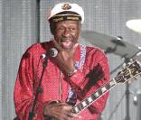 Chuck Berry, lors du 55e Bal de la Rose, qui s'est tenu le 28 mars 2009, dans la principauté de Monaco !