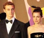 Pierre et Charlotte Casiraghi, lors du 55e Bal de la Rose, qui s'est tenu le 28 mars 2009, dans la principauté de Monaco !