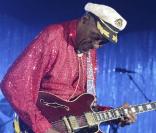Le show de Chuck Berry, lors du 55e Bal de la Rose, qui s'est tenu le 28 mars 2009, dans la principauté de Monaco !
