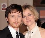 James McAvoy et sa femme Anne-Marie Duff en février 2008 aux Baftas 