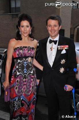 Mary et Frederik de Danemark à New York, pour le gala annuel de la Fondation américano-scandinave