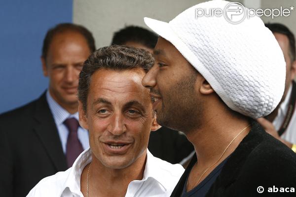 Doc Gynéco et Nicolas Sarkozy