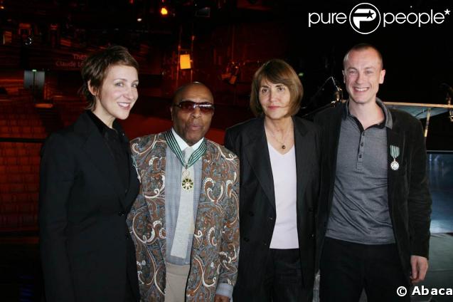 Roy Haynes a été fait officier des Arts et des Lettres, en même temps que Stacey Kent et Médéric Collignon 