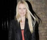 Claudia Schiffer à la soirée organisée par Gucci et Vogue, à Londres. 01/04/09