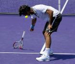 Quand Roger Federer pète les plombs en plein match... le 4 avril 2009 à Key Biscayne !