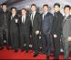 Zachary Quinto, J.J. Abrams, Chris Pine, Karl Urban, Eric Bana et John Cho, lors de l"avant-première mondiale de "Star Trek", qui s"est tenue à l"Opéra de Sydney, en Australie, le 7 avril 2009 !