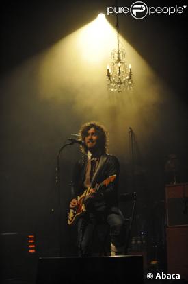 Julien Doré en concert à l'Olympia le 8 avril 2009