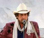 Le chanteur américain Bob Dylan 